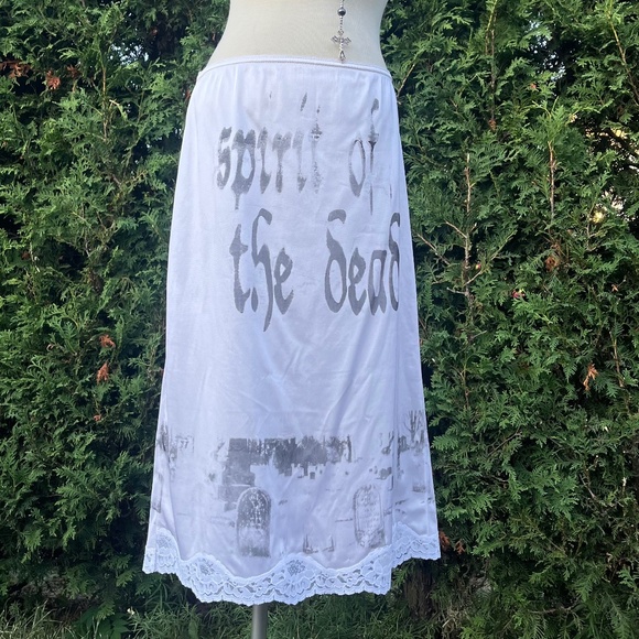 SPIRIT OF THE DEAD printed 1970s white slip - Picture 2 of 2